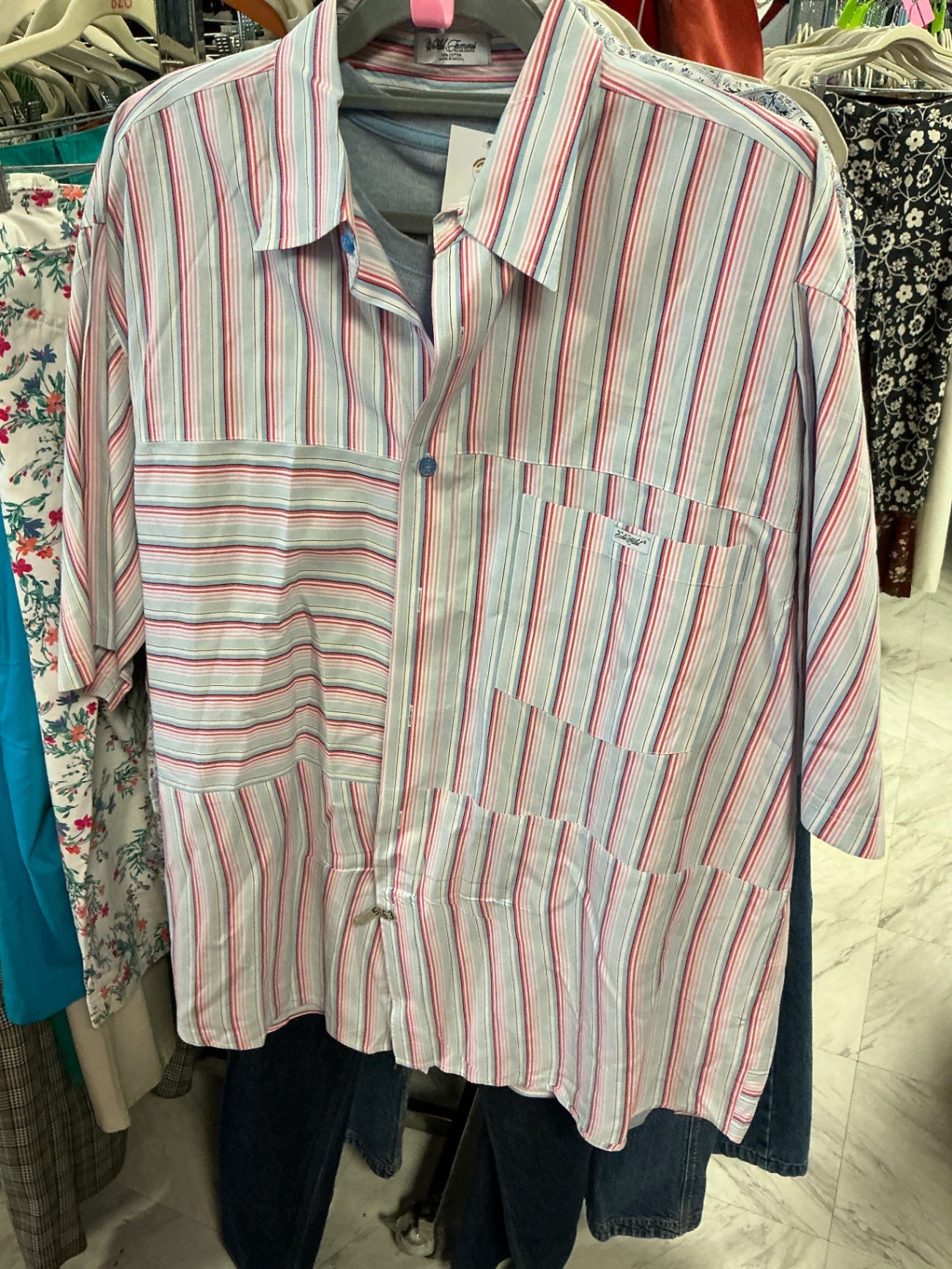 Echo Unltd Button-Up Shirt 2XB Multicolored