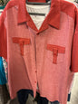Montique Short Sleeve Shirt 2X Red