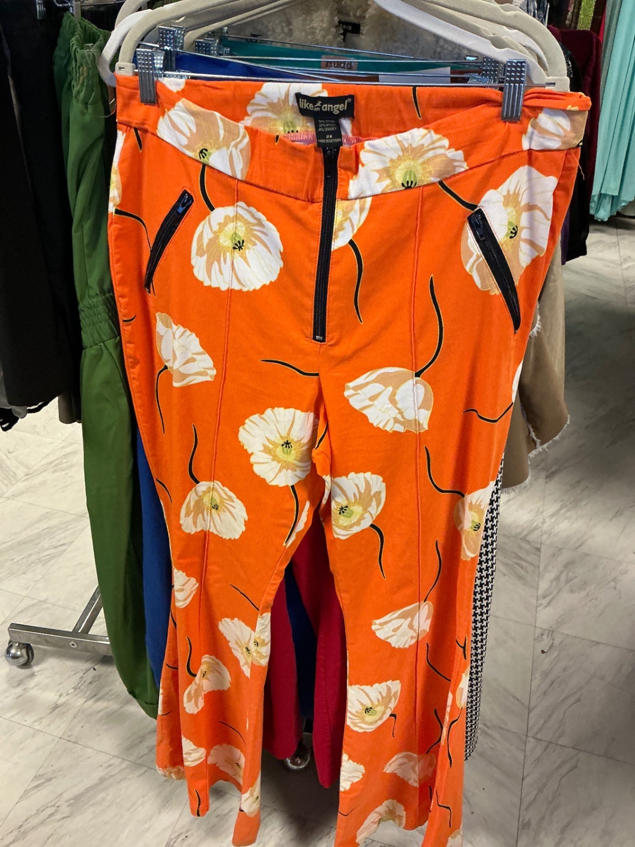 Like an Angel Pants 2X Orange
