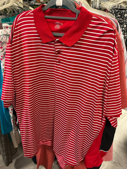 hcg Polo Shirt XXXL Red and White