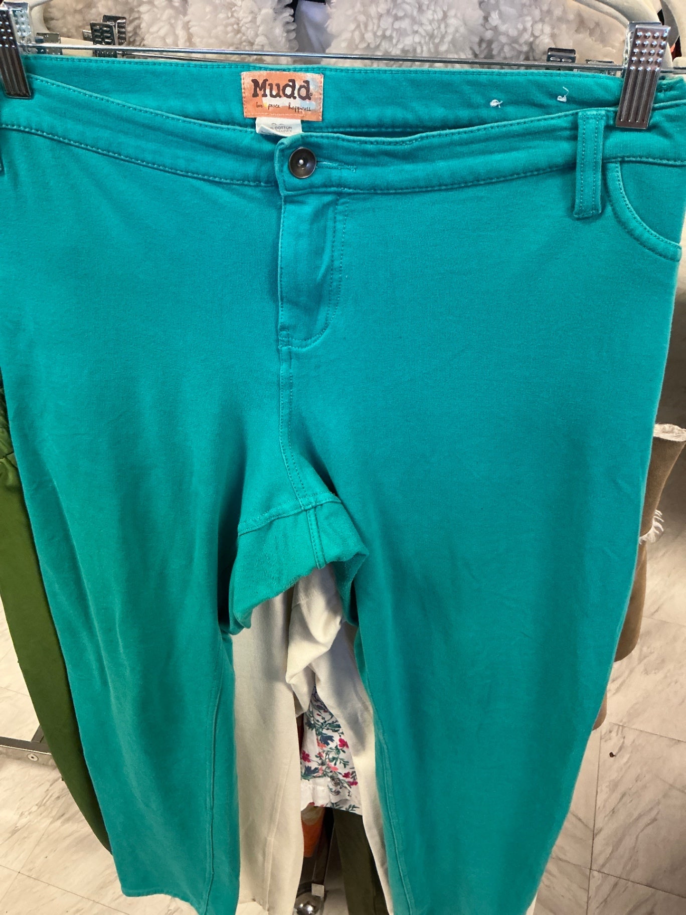 Mudd Pants 22 Teal