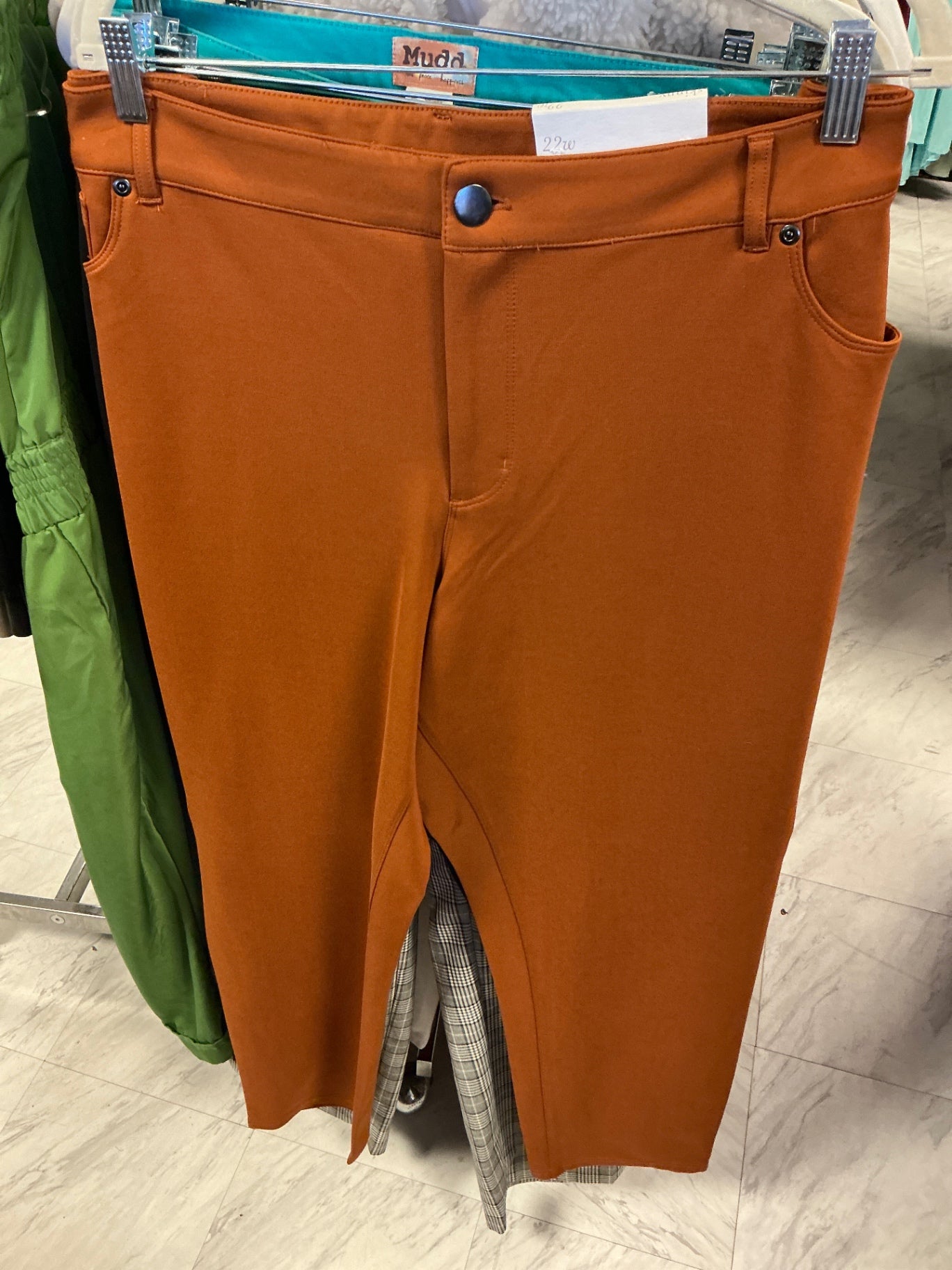 EST. 1946 Pants 22W Rust Orange