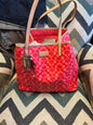 Coach Handbag Pink/Red