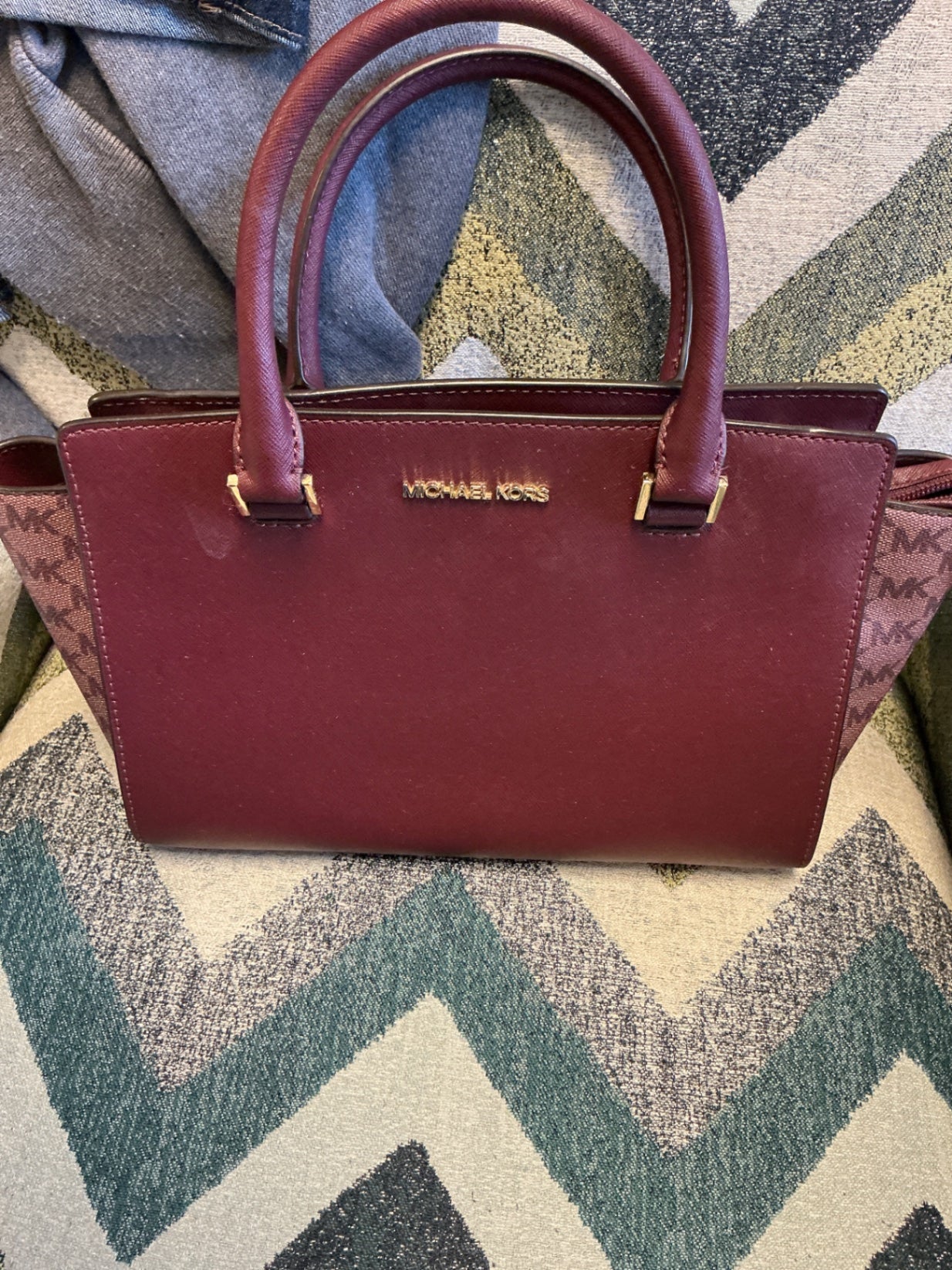 Michael Kors Handbag Burgundy