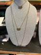 Paparazzi Necklace 2 pc Set Bronze