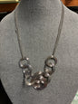 Paparazzi Necklace 2 pc Set Silver