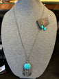 Paparazzi Necklace 2 pc Set Turquoise NWT