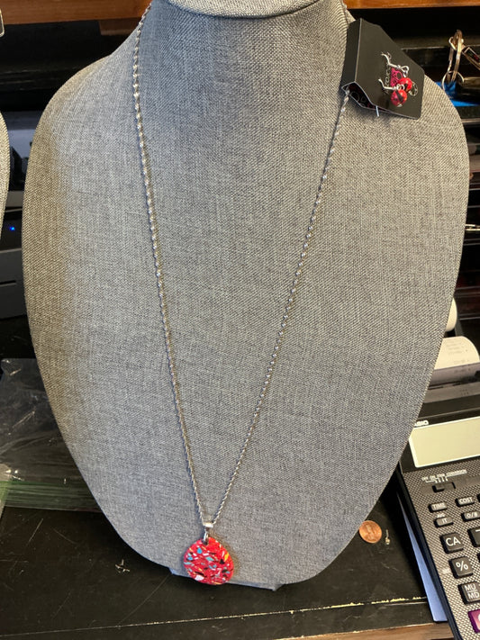 Paparazzi Necklace 2 pc Set Red NWT