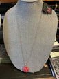 Paparazzi Necklace 2 pc Set Red NWT