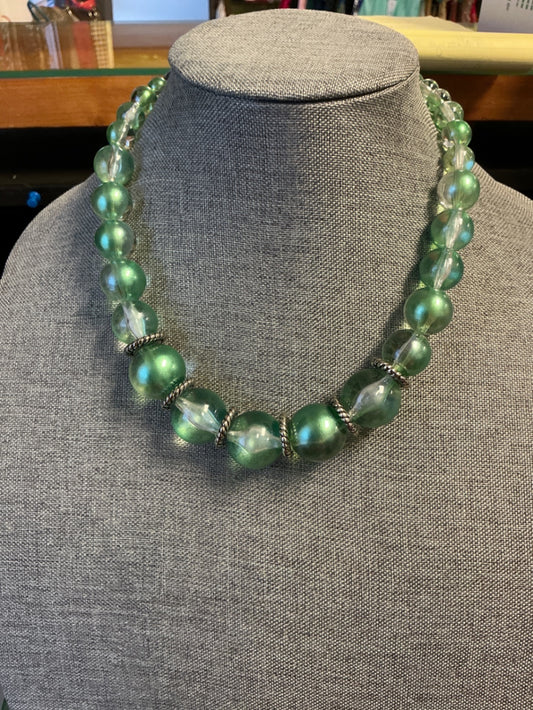 Paparazzi Necklace Green NWT