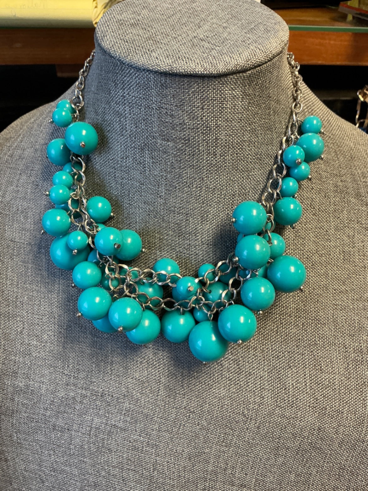 Paparrazi Necklace Turquoise NWT