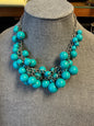 Paparrazi Necklace Turquoise NWT