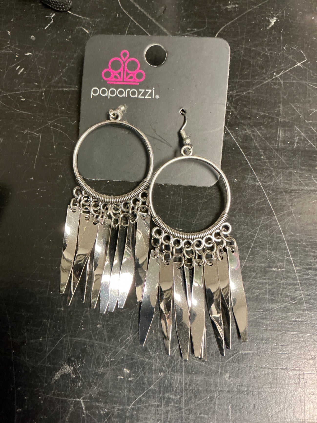 Paparazzi Earrings Silver NWT