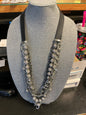 Paparazzi Z Collection Necklace 2 pc Set Silver NWT