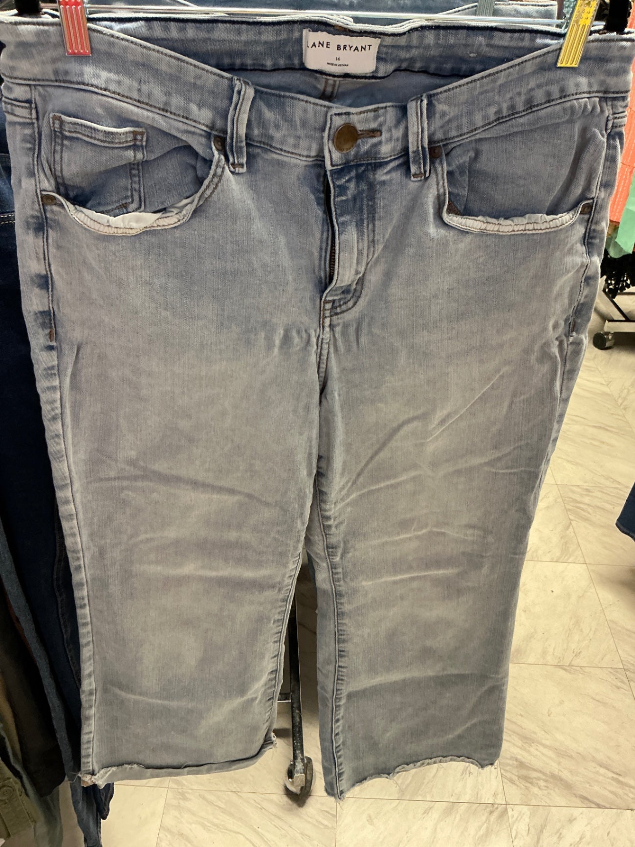 Lane Bryant Capri Pants 16 Light Blue