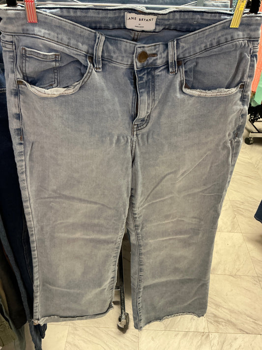 Lane Bryant Capri Pants 16 Light Blue