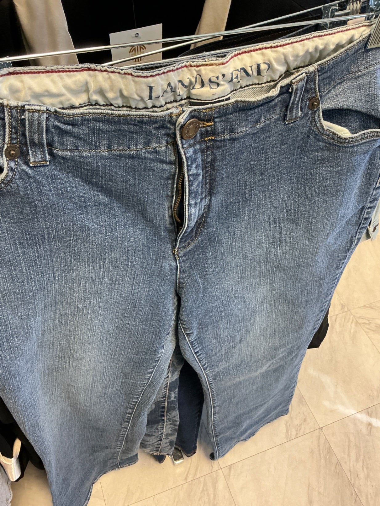 Lands' End Jeans 16 Blue