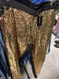Ashley Stewart Pants 32 Gold NWT