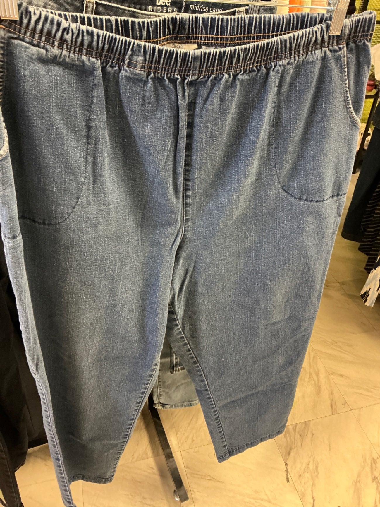 Croft & Barrow Pants 3X Short Blue