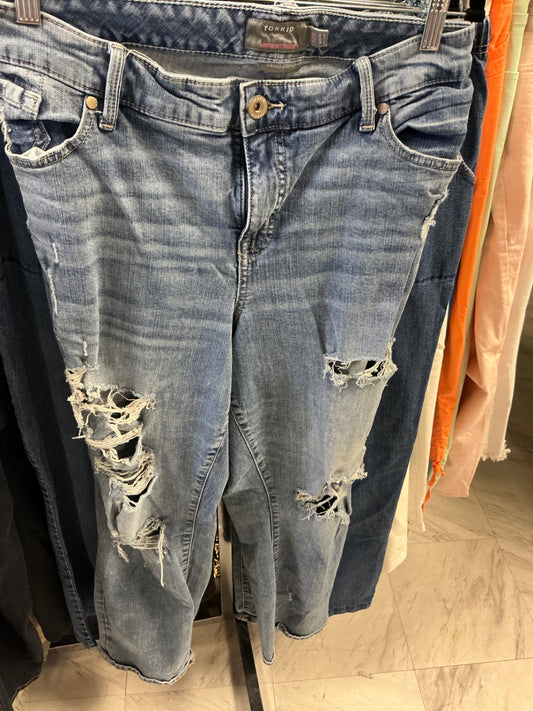 Torrid Distressed Jeans 22R Light Blue