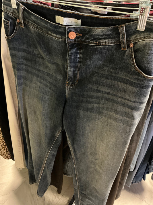 EST. 1946 Jeans 24W Dark Wash Blue