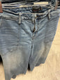 Torrid Wide-Leg Capri 22 Light Blue