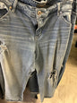 Torrid Distressed Jeans 22R Light Blue
