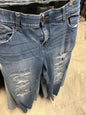 Torrid Distressed Jeans 22R Light Blue