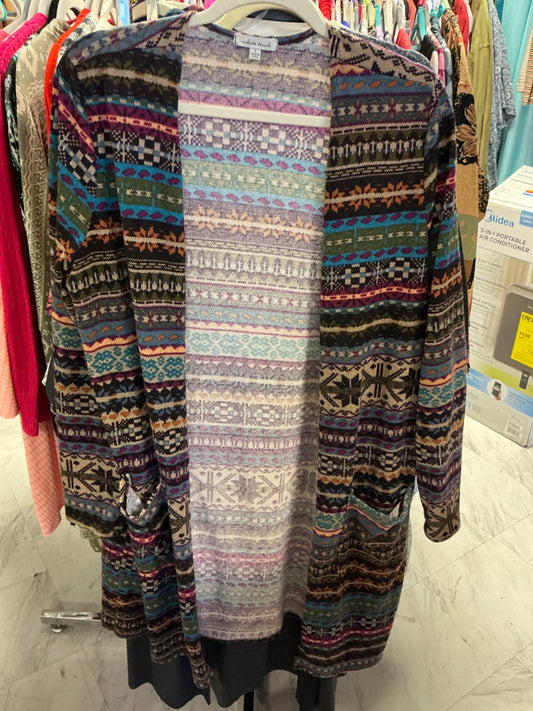 White Birch Cardigan L Multicolor