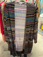 White Birch Cardigan L Multicolor