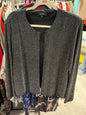 R&M Richards Cardigan M Black and Silver