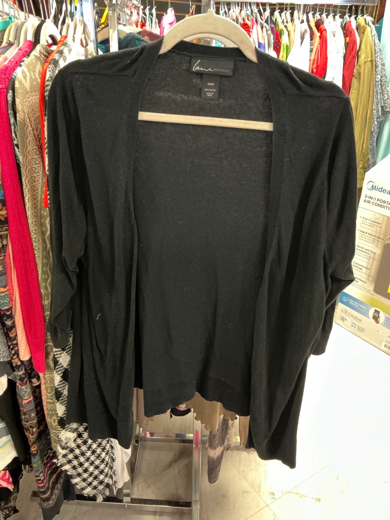 Lane Bryant Cardigan 18/20 Black