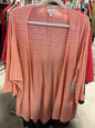 LuLaRoe Kimono L Coral NWT