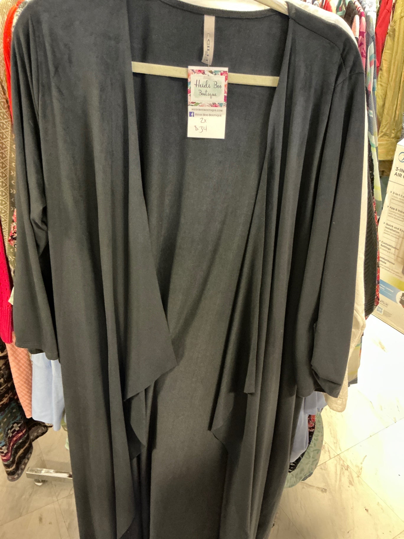 Gilli Kimono 2X Gray
