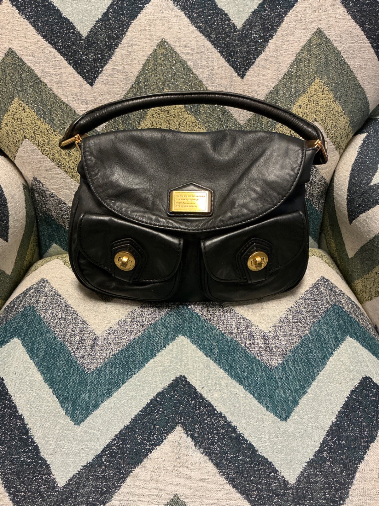 Marc Jacobs Handbag Black w/ Dust Bag