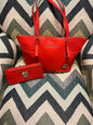 Michael Kors Handbag w/ Wallet Orange