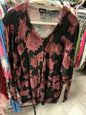 Torrid Cardigan 3 Black and Burgundy