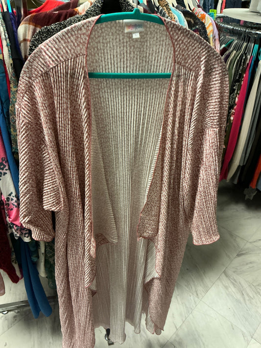 LuLaRoe Kimono L Rose NWOT