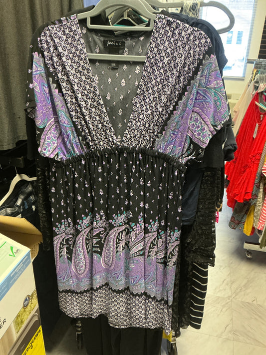 Joie & i Dress XL Black and Purple