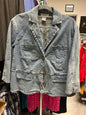 Nine West Jacket 2X Light Blue