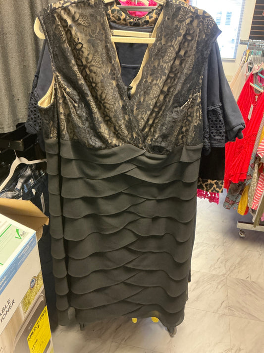 Dressbarn Dress 20 Black