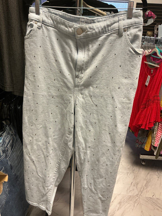 Lane Bryant Capri Pants 24 Light Blue