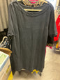 Talbots T-Shirt Dress 2X Dark Blue