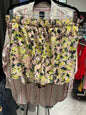 Old Navy Athletic Shorts 3X Pink with multicolor floral pattern