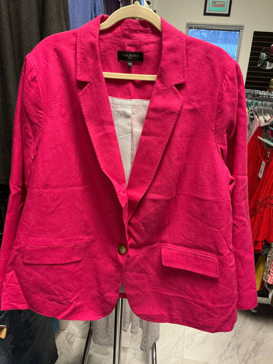 Talbots Blazer 20 Hot Pink