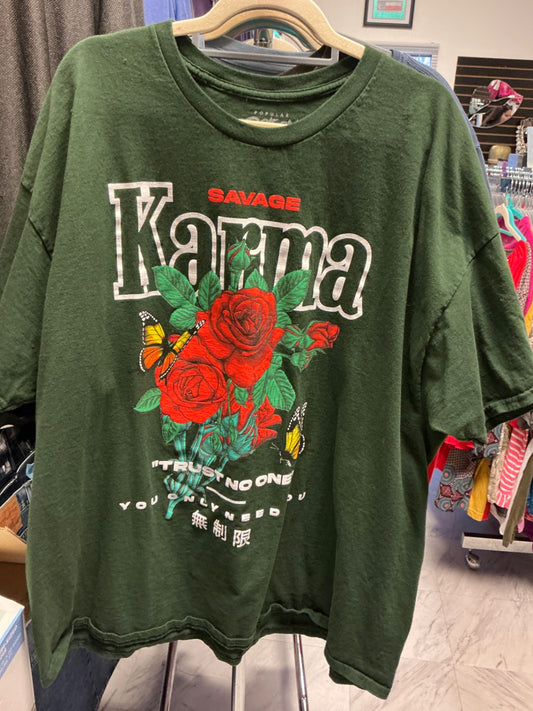 Popular Poison T-Shirt 3XL Dark Green