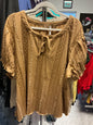 Rene Ricci Blouse 3XL Brown