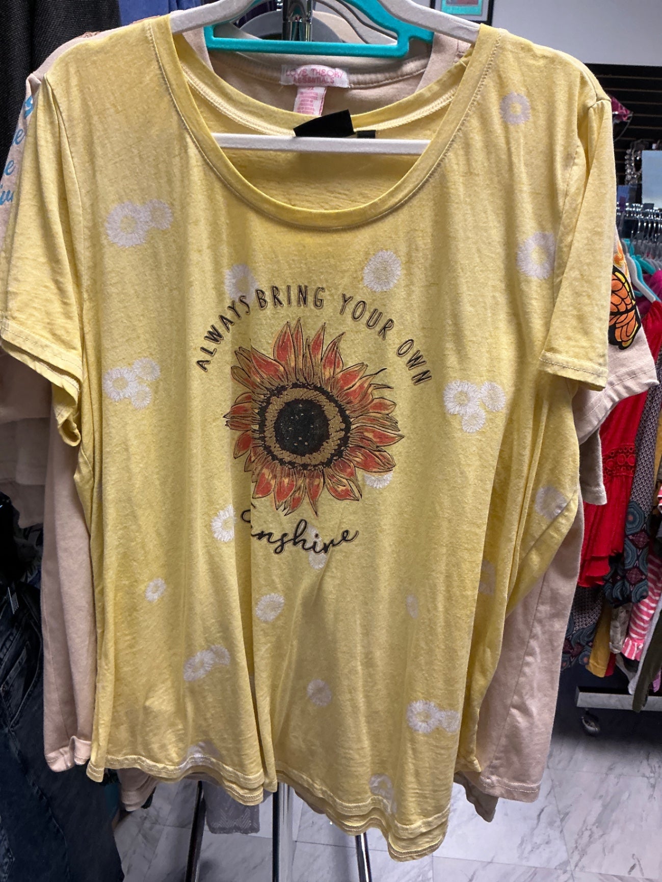 Joei & i T-Shirt 2X Yellow