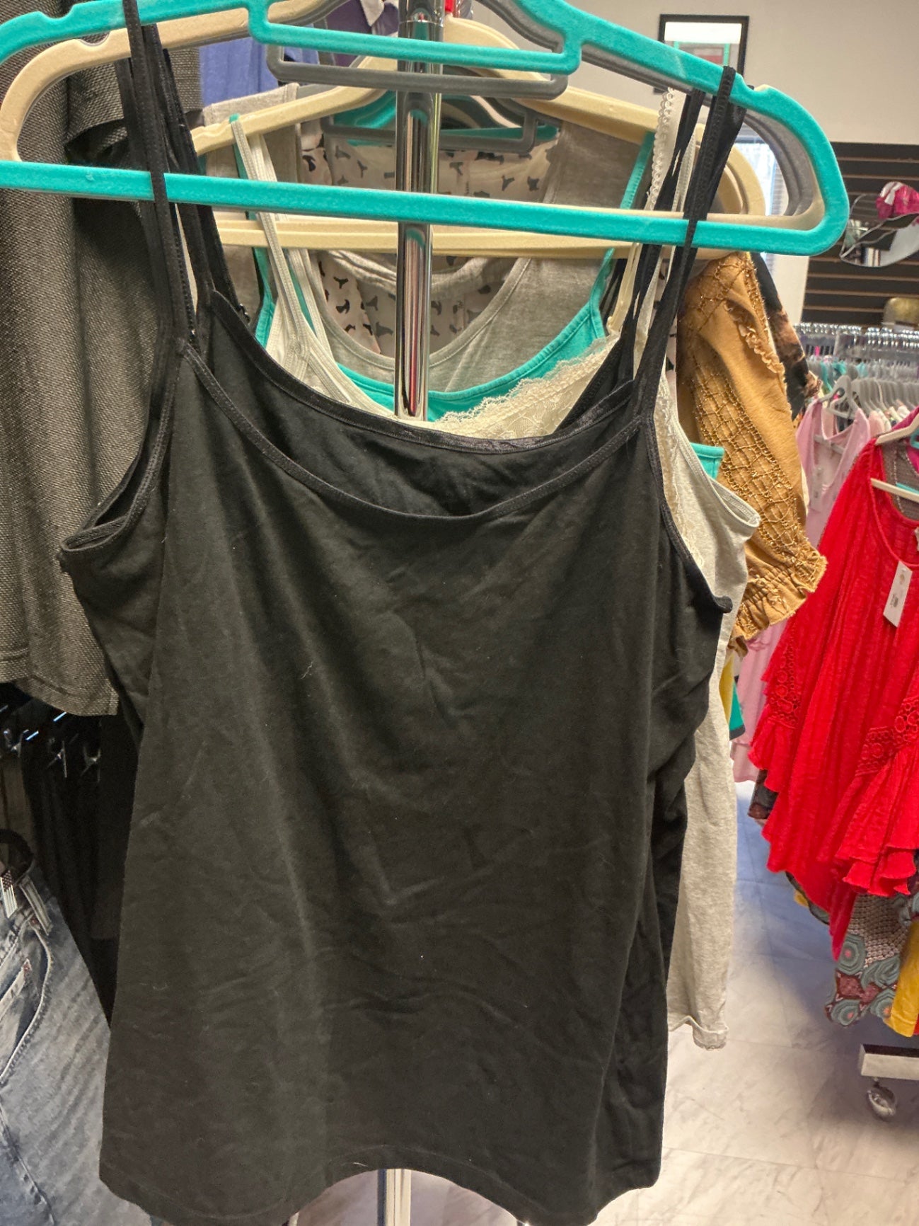Ana Tank Top Black