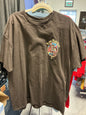 Popular Poison T-Shirt 2X Brown